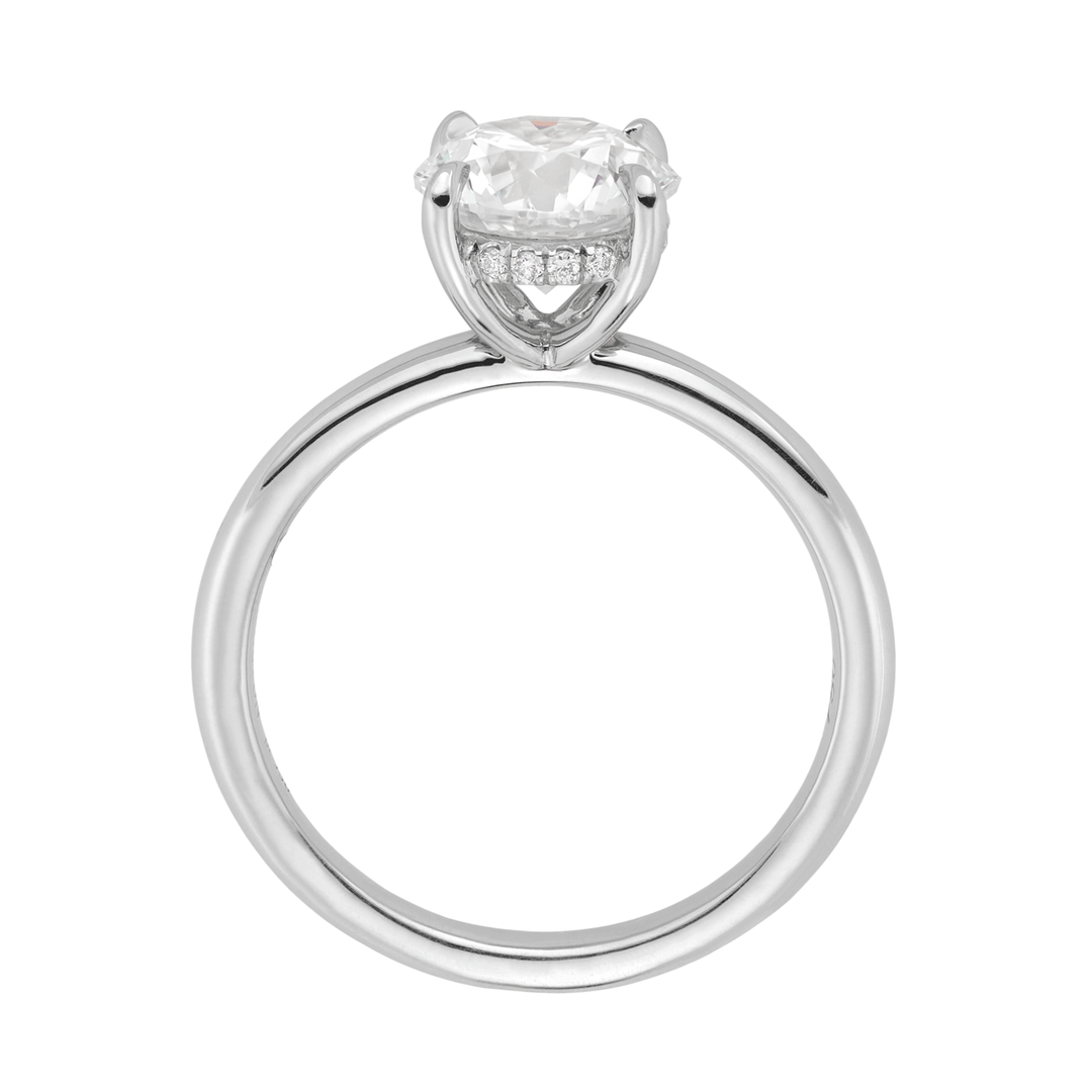 The Hamilton Silhouette Diamond Mounting in 18k White Gold