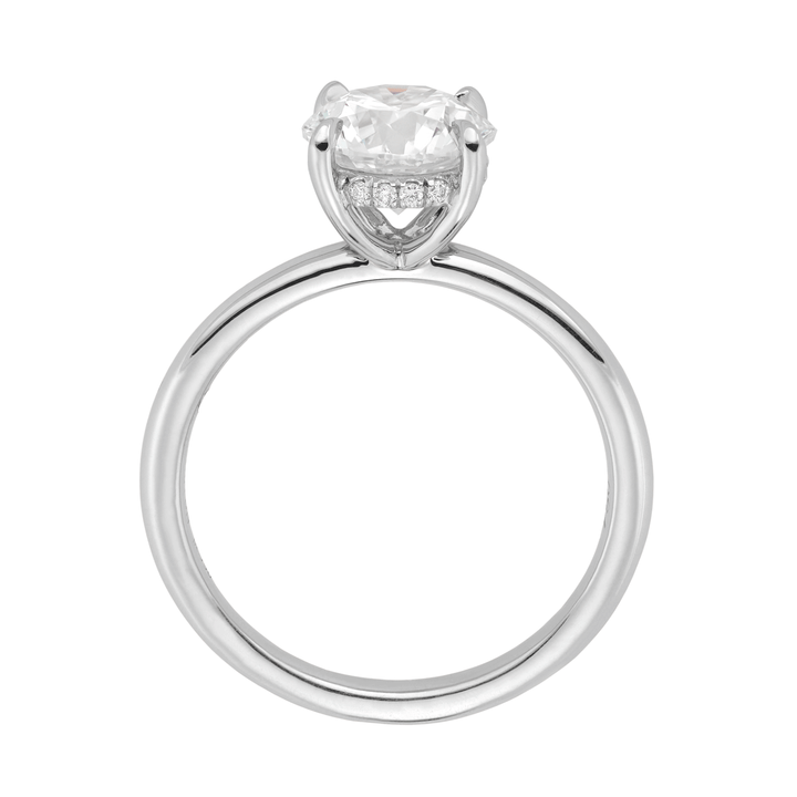 The Hamilton Silhouette Diamond Mounting in 18k White Gold