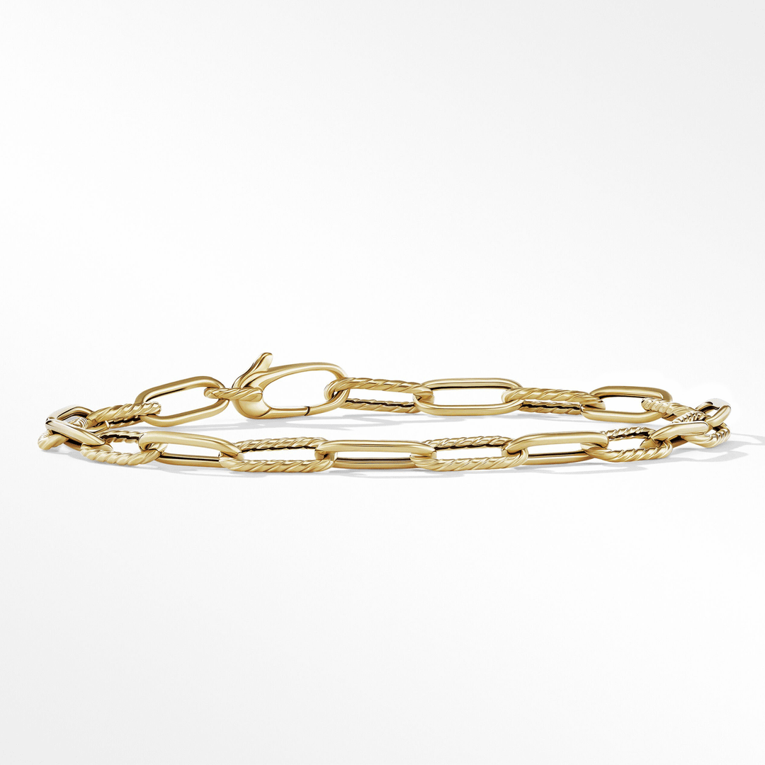 David Yurman DY Madison® Chain Bracelet 18k Yellow Gold, 4mm