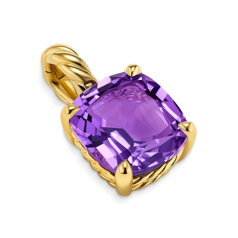 David Yurman Marbella Pendant In Amethyst