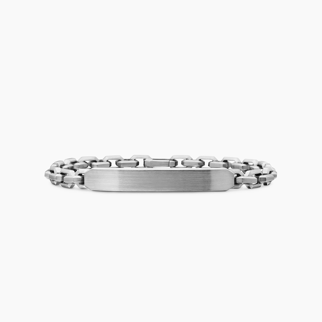 David Yurman Streamline ID Bracelet Sterling Silver, 6.8mm
