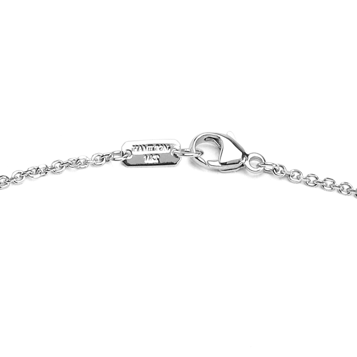 Hamilton Collection Mercer 14k White Recycled Gold 1.5mm Cable 16 Inch Necklace