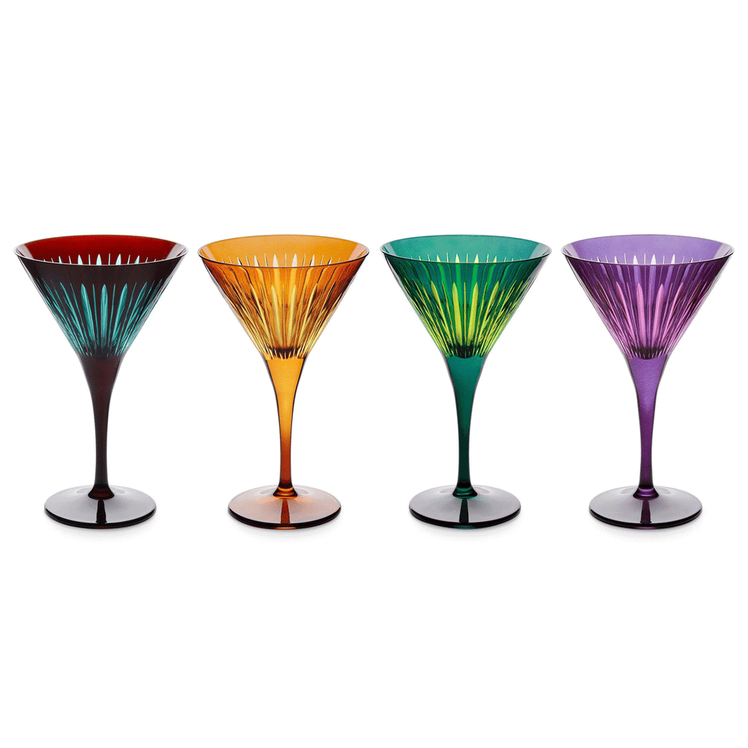 L'Objet Prism Martini Glasses Set of 4