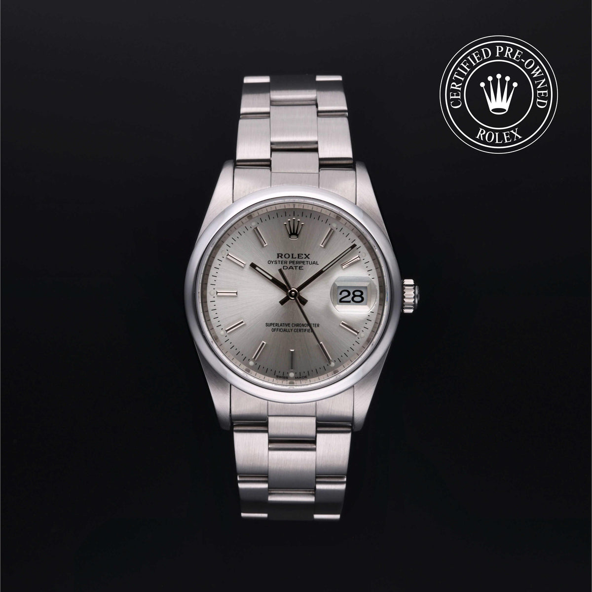 Rolex Certified Pre-Owned Oyster Perpetual 34 M15200-0012