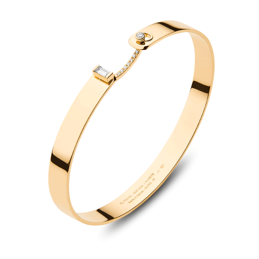 Nouvel Heritage 18k Yellow Gold Dinner Date Mood Bracelet