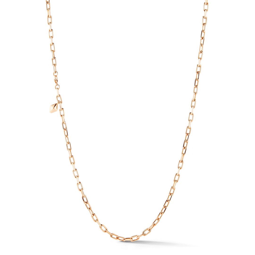 Walters Faith 18k Rose Gold Chain Link Necklace With Hang Tag 18"