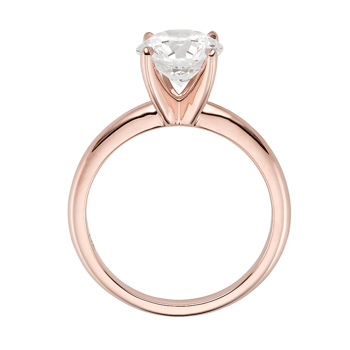 Hamilton Select Collection 14k Rose Gold and 0.75 Total Weight Diamond Engagement Ring