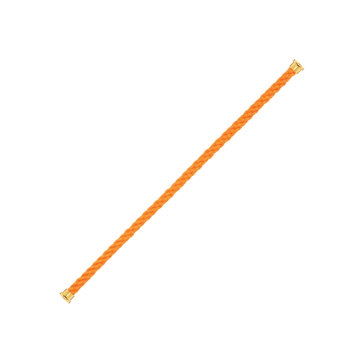 FRED Neon Orange Cable for Large Model Bracelet Yellow End Caps
