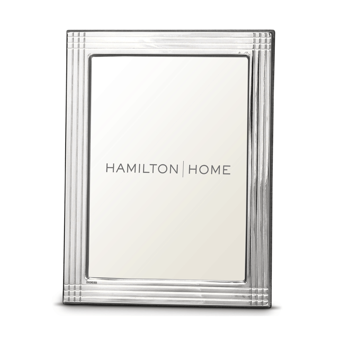 Hamilton Sterling Silver Nassau 5x7 Frame