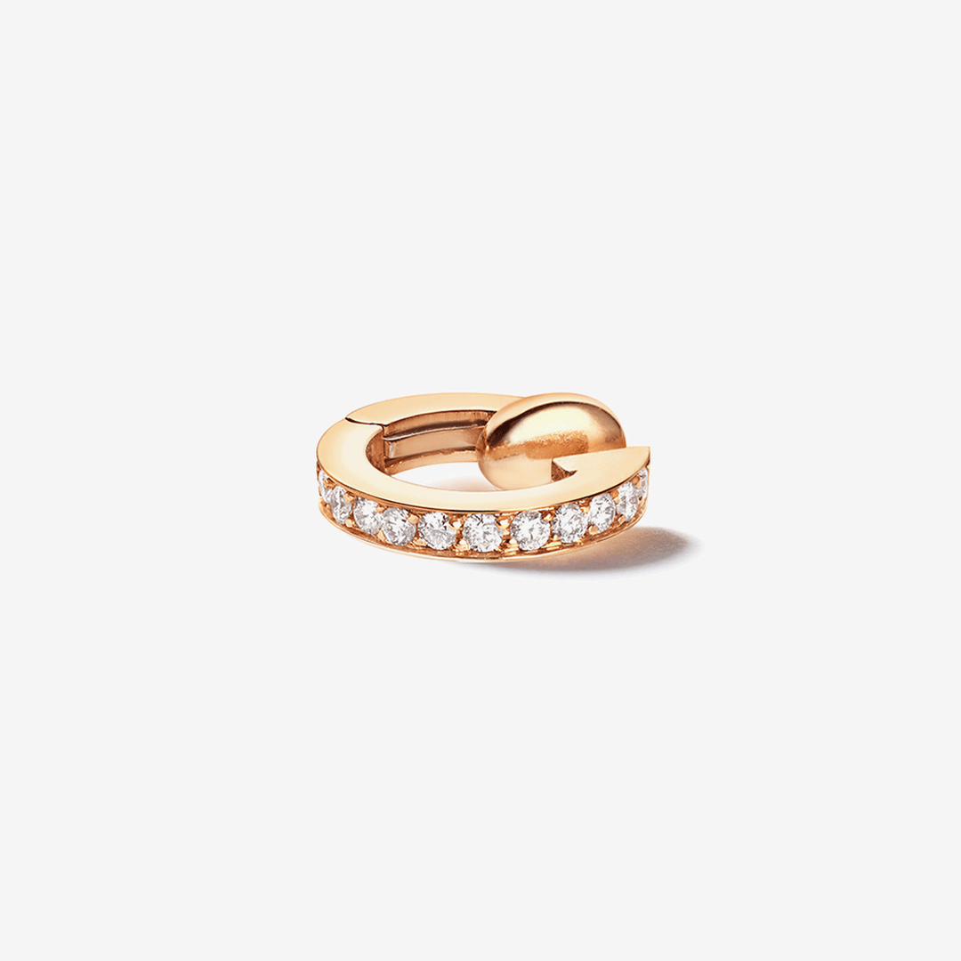 Repossi Berbere 18k Rose Gold and Diamond Earcuff