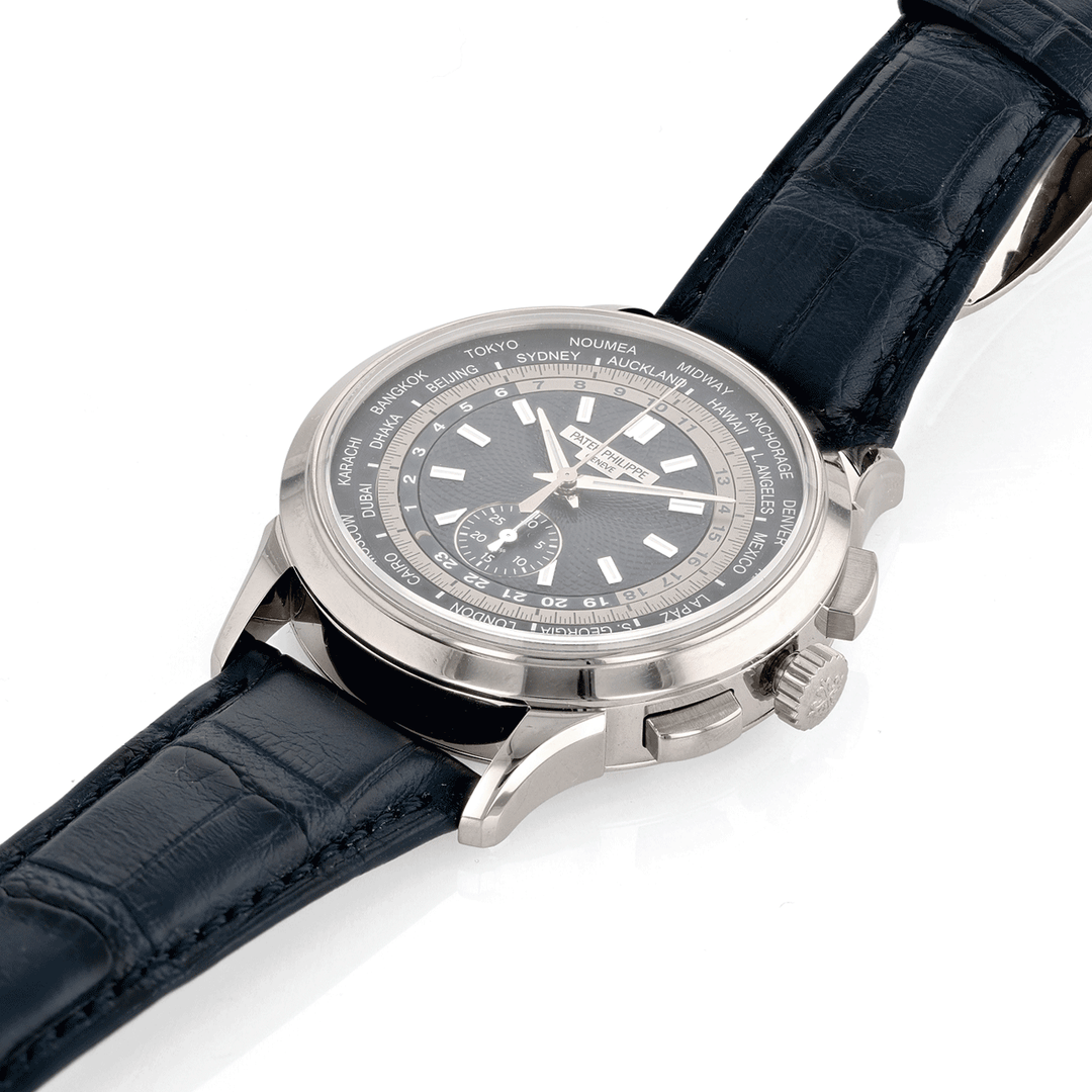 PATEK PHILIPPE WORLD TIME FLYBACK CHRONOGRAPH REF. 5930G-010