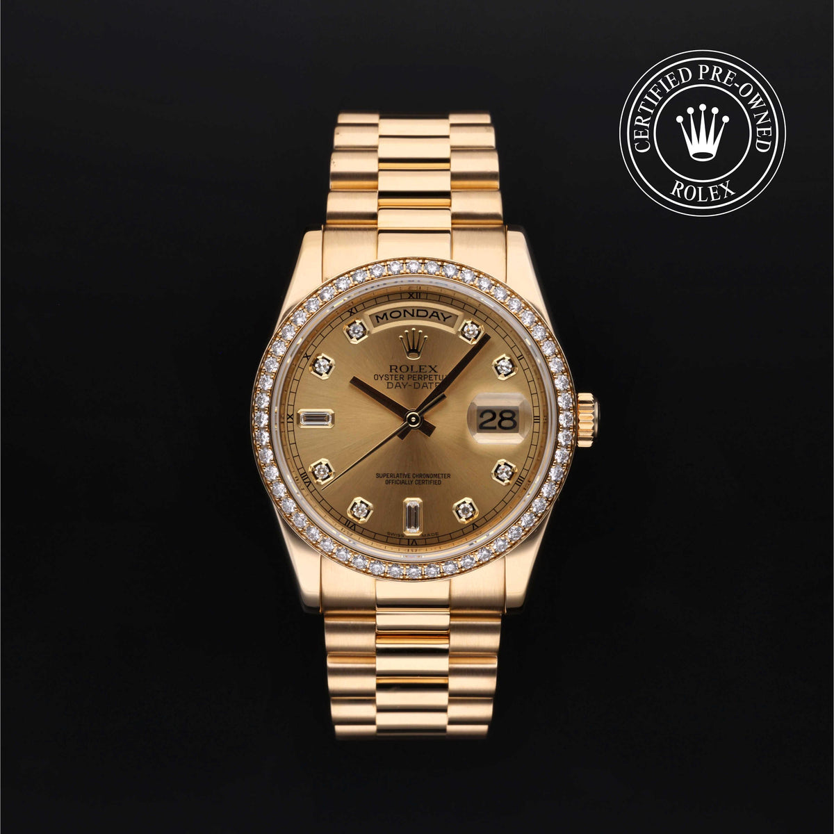 Rolex Certified Pre-Owned Day-Date 36 M118348-0018