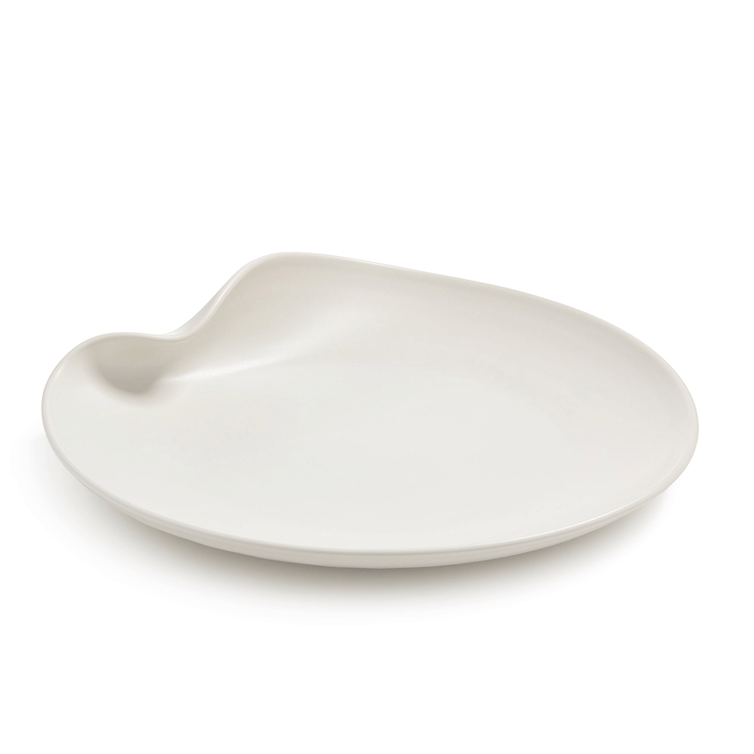 Simon Pearce Barre Organic Platter Alabaster
