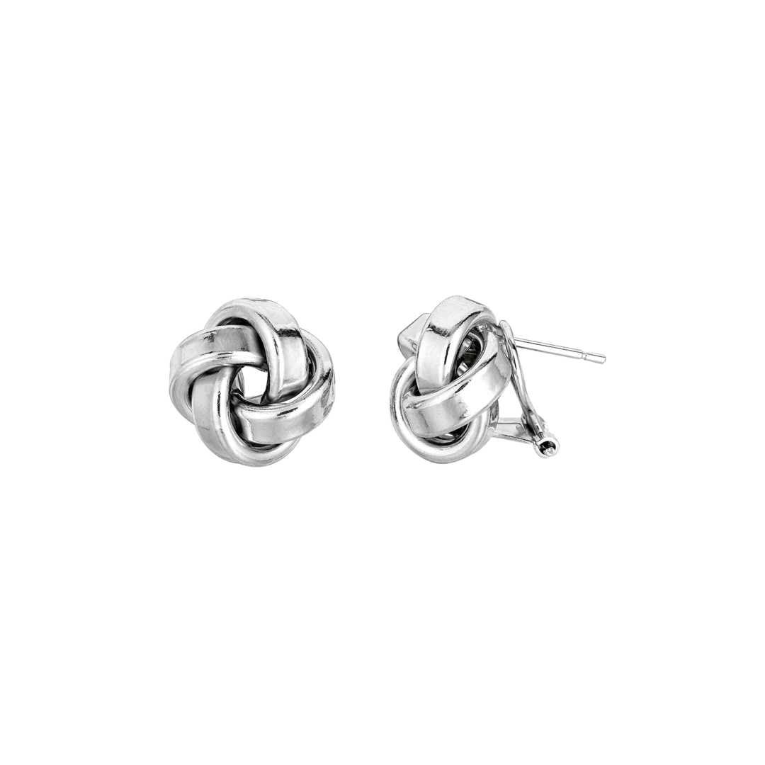 Hamilton Sterling Silver Knot Earrings