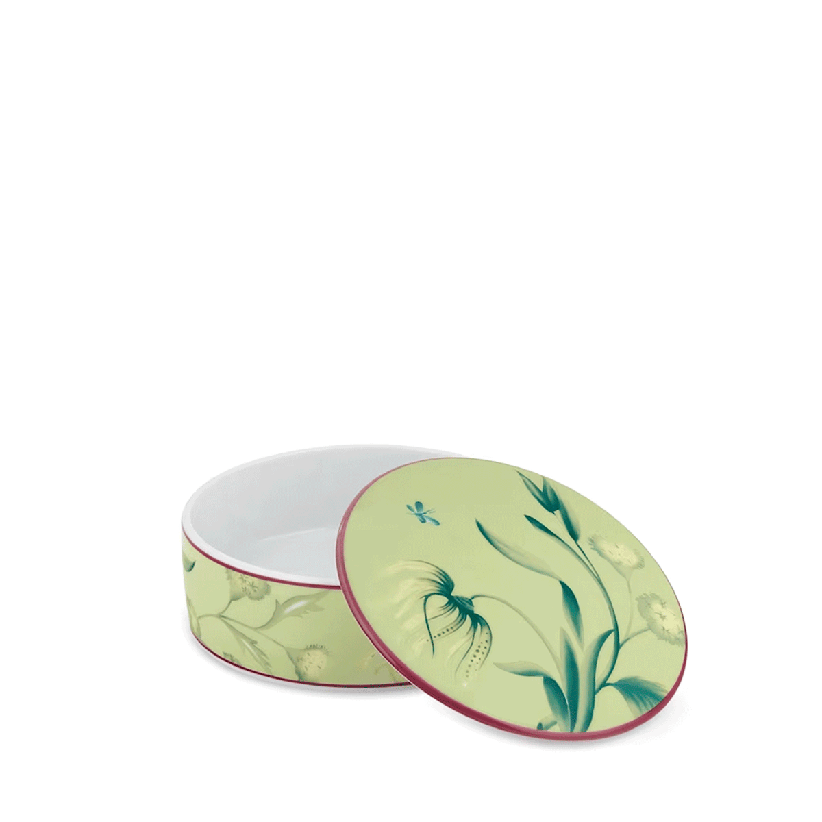 Ginori 1735 Florenza Acanto Chiaro Box with Lid
