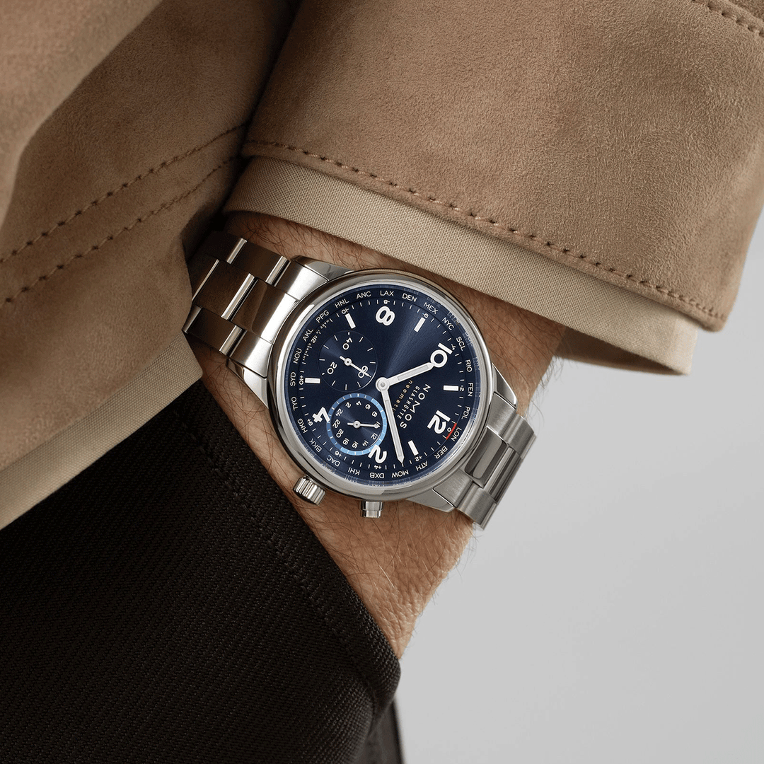 Nomos Club Sport neomatik Worldtimer Blue Reference 790