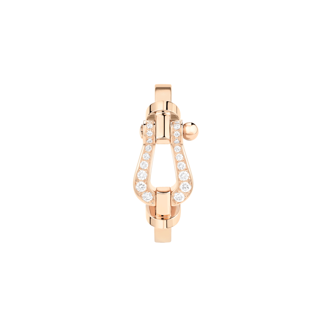 FRED Force 10 18k Rose Gold and Diamond Medium Model Ring