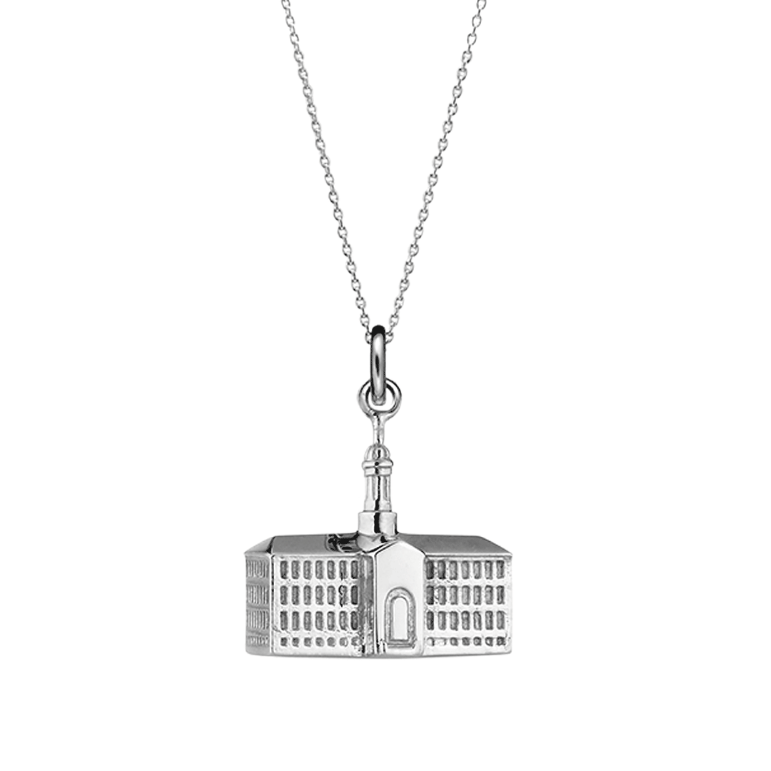 Hamilton Sterling Silver Nassau Hall Charm