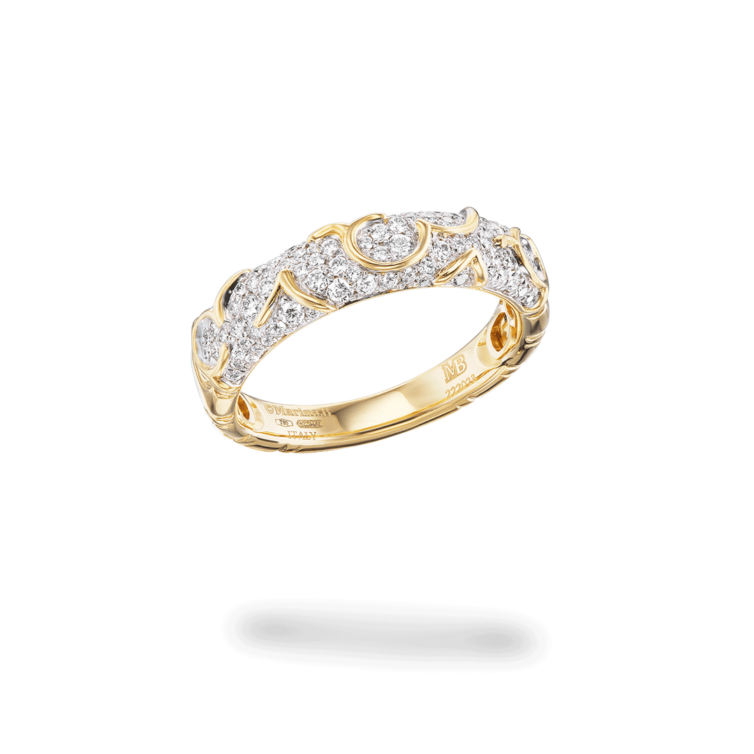 Marina B Ondine 18k Yellow Gold Ring