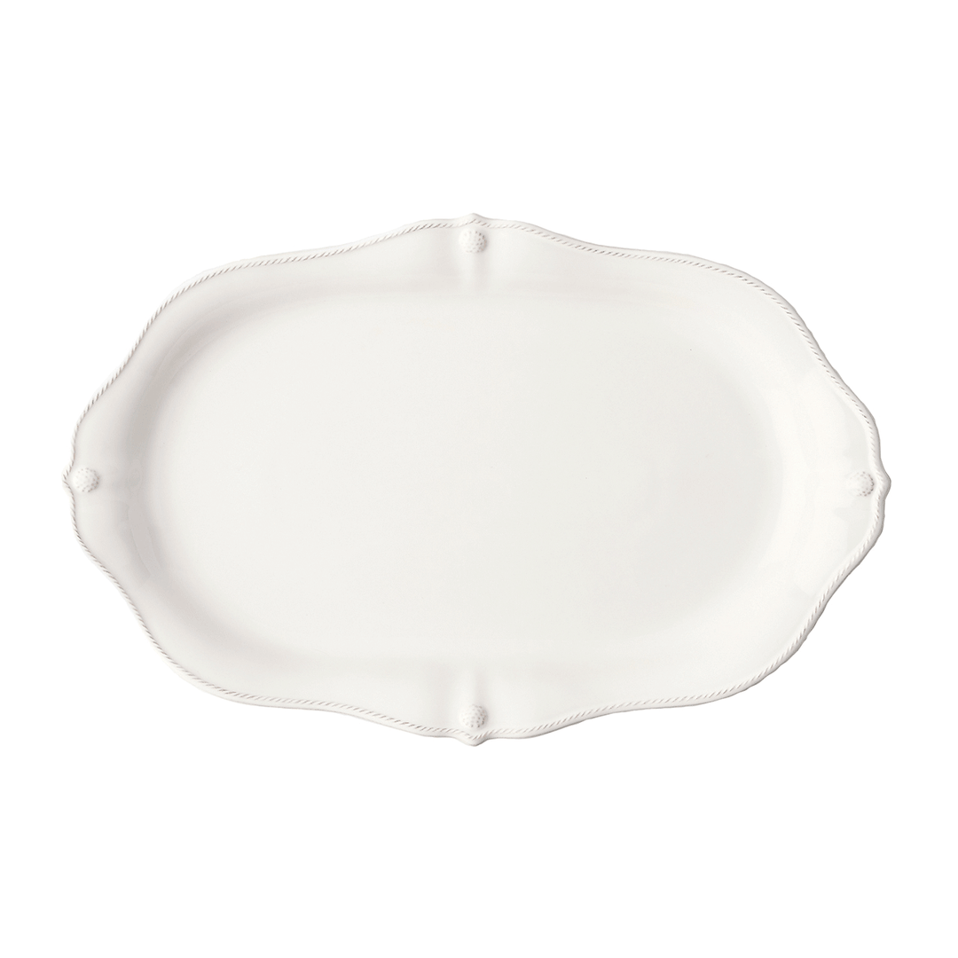 Juliska Berry & Thread Platter 20" - Whitewash