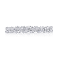 18k White Gold and 11.24 Total Weight Diamond Floral Bracelet