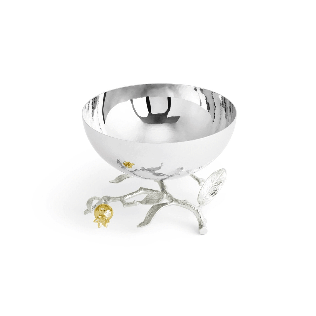 Michael Aram Pomegranate Silver & Gold Small Bowl