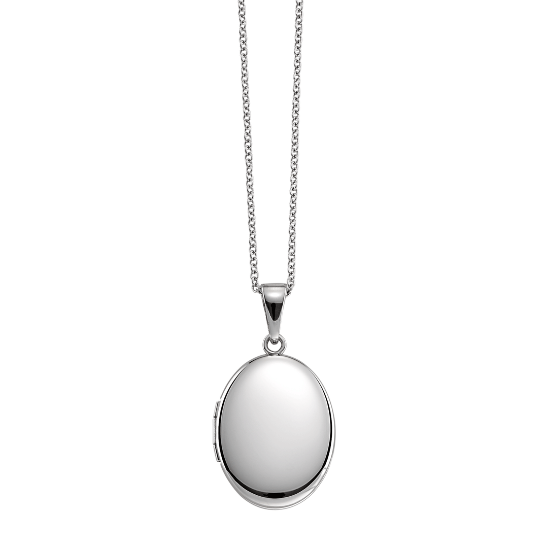 Hamilton Sterling Silver 21mm Oval Locket