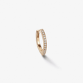 Repossi Antifer 18k Rose Gold Single Diamond Hoop