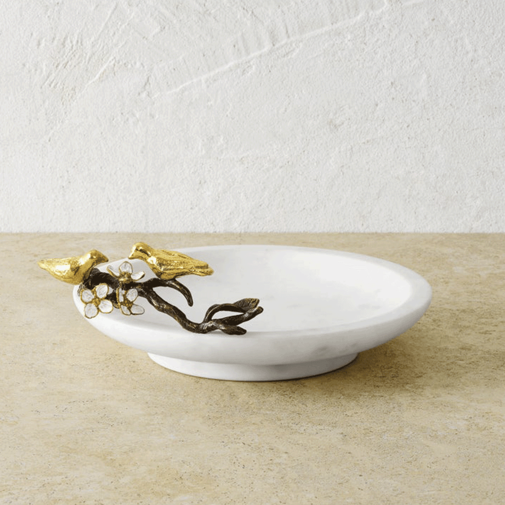Michael Aram Lovebirds Trinket Dish