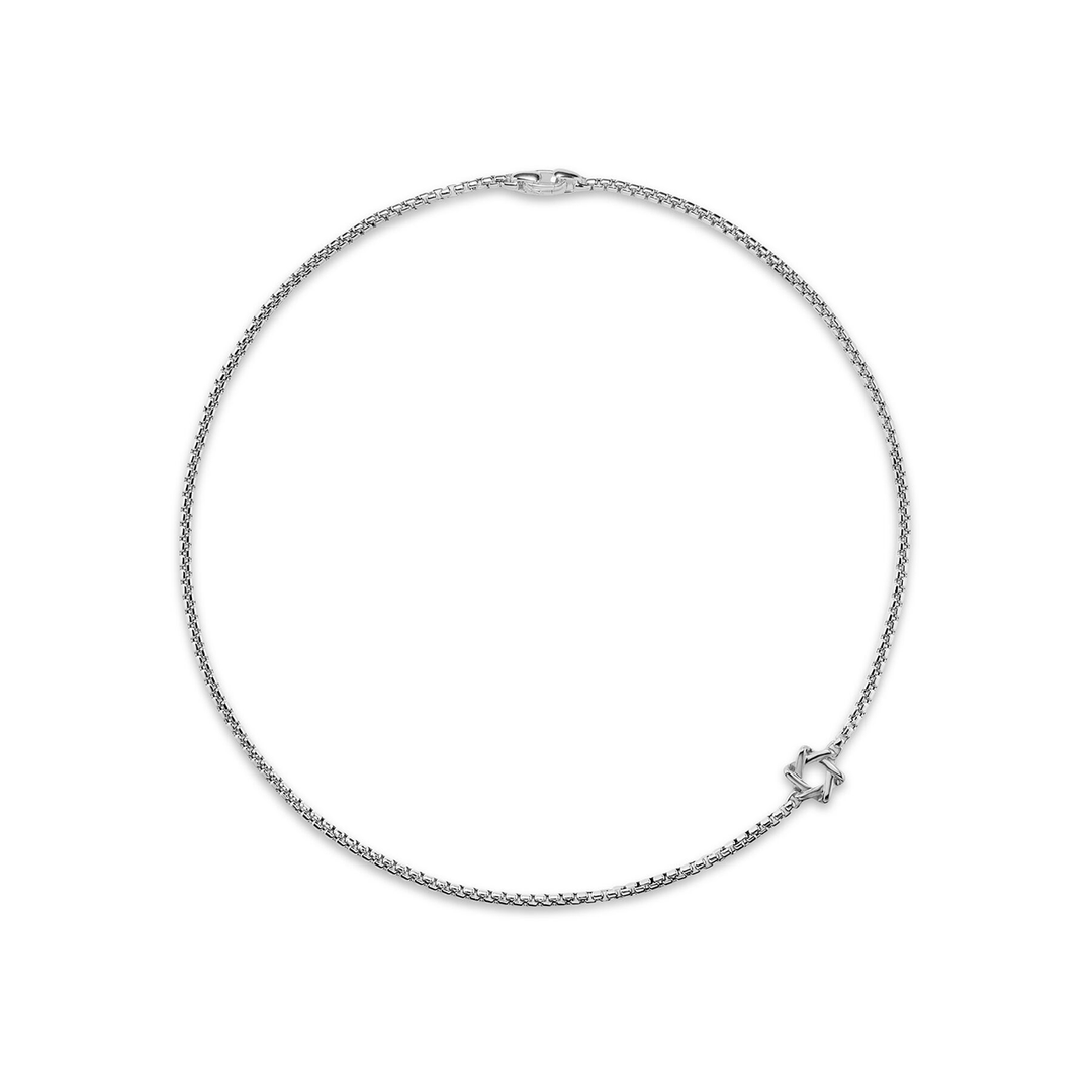 David Yurman Star of David Station Necklace 22 Inch