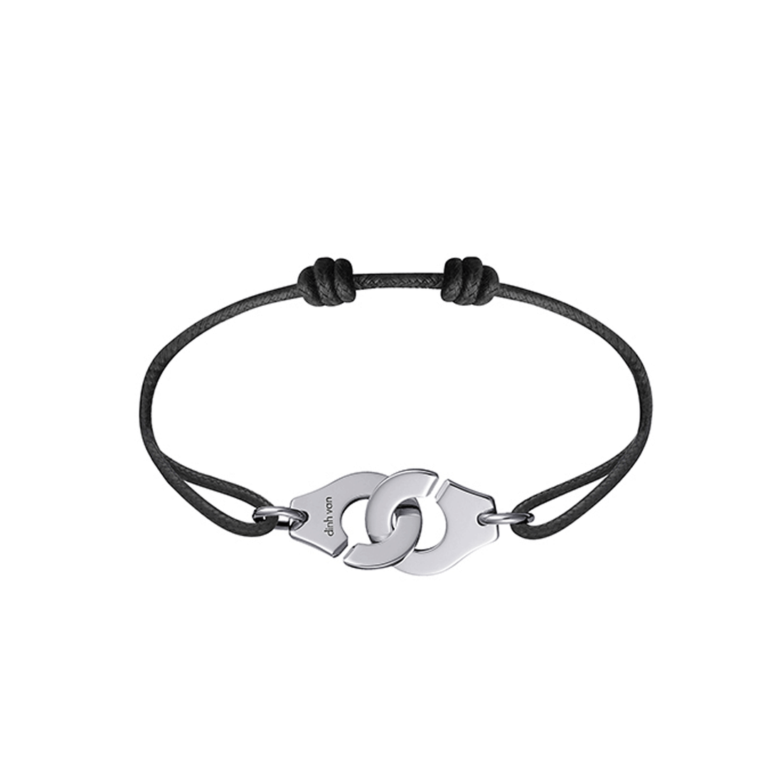 Dinh Van Menottes R15 Platinum Cord Bracelet