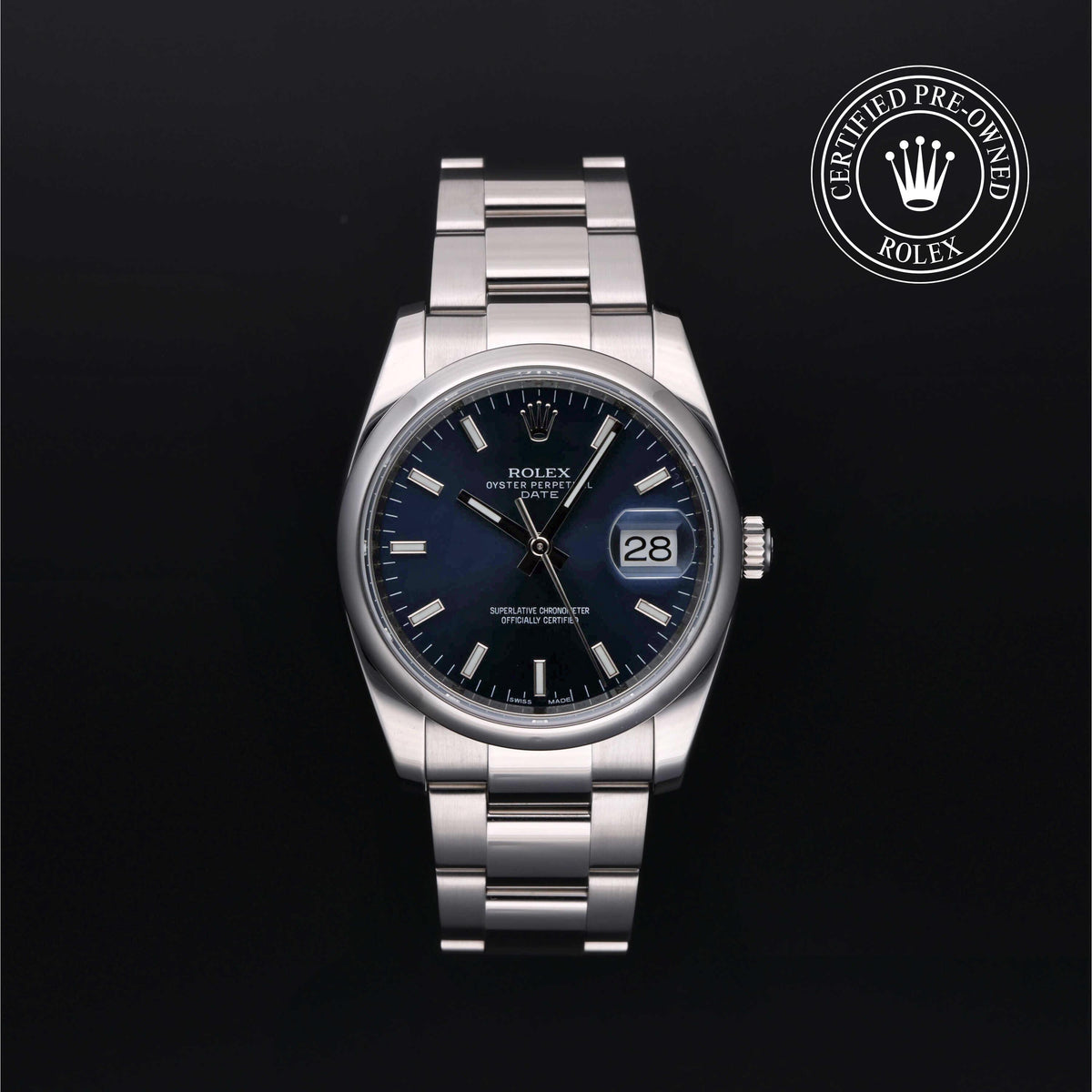 Rolex Certified Pre-Owned Date 34 M115200-0007