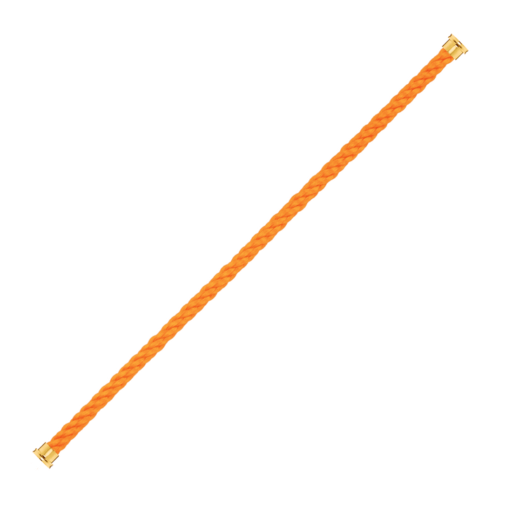 FRED Neon Orange Cable for Large Model Bracelet Yellow End Caps
