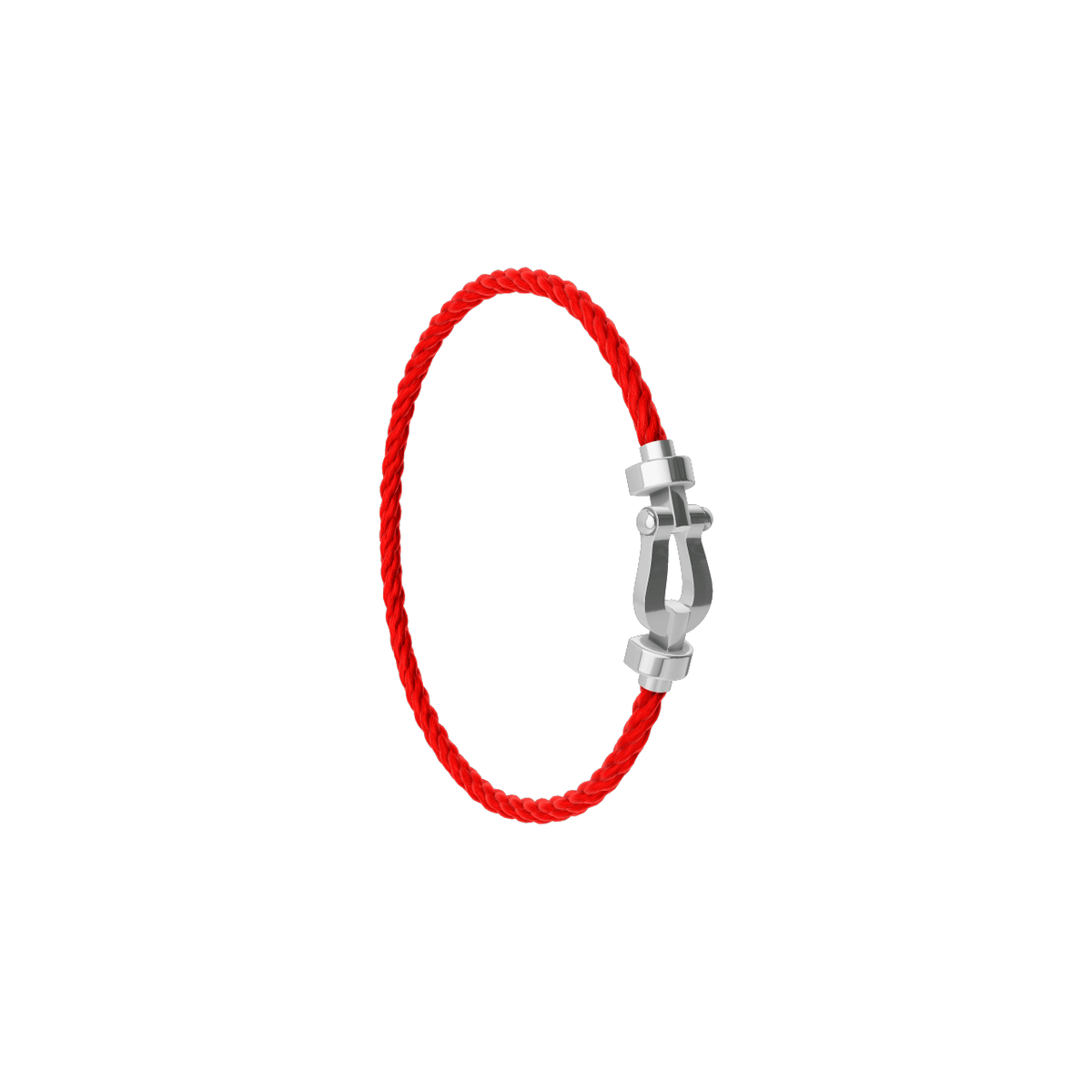 FRED Force 10 Red Cord with 18k White LG Buckle, Exclusively at Hamilton Jewelers