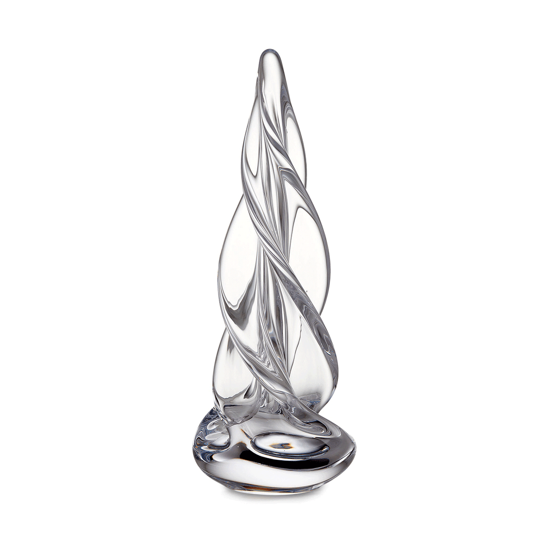 Simon Pearce Spiral Four Sided Tree 12 Inch