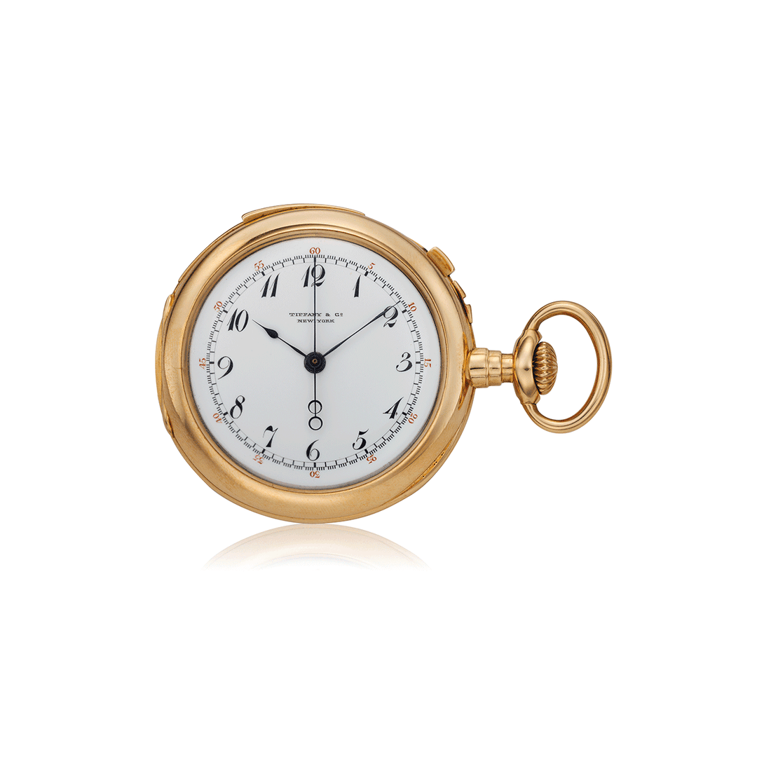 PATEK PHILIPPE FIVE MINUTE REPEATING SPLIT SECONDS CHRONOGRAPH POCKET WATCH