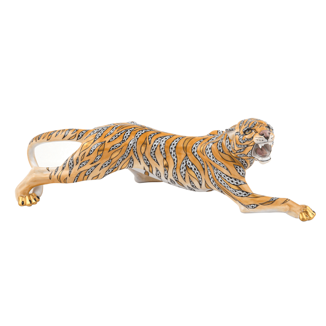 Herend Multi Color Tiger