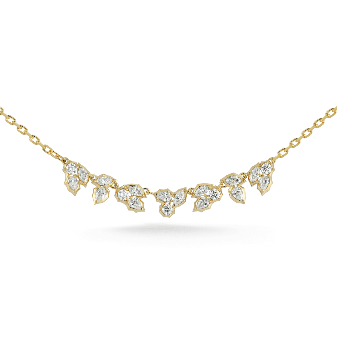 Jade Trau Posey 18k Yellow Gold Necklace