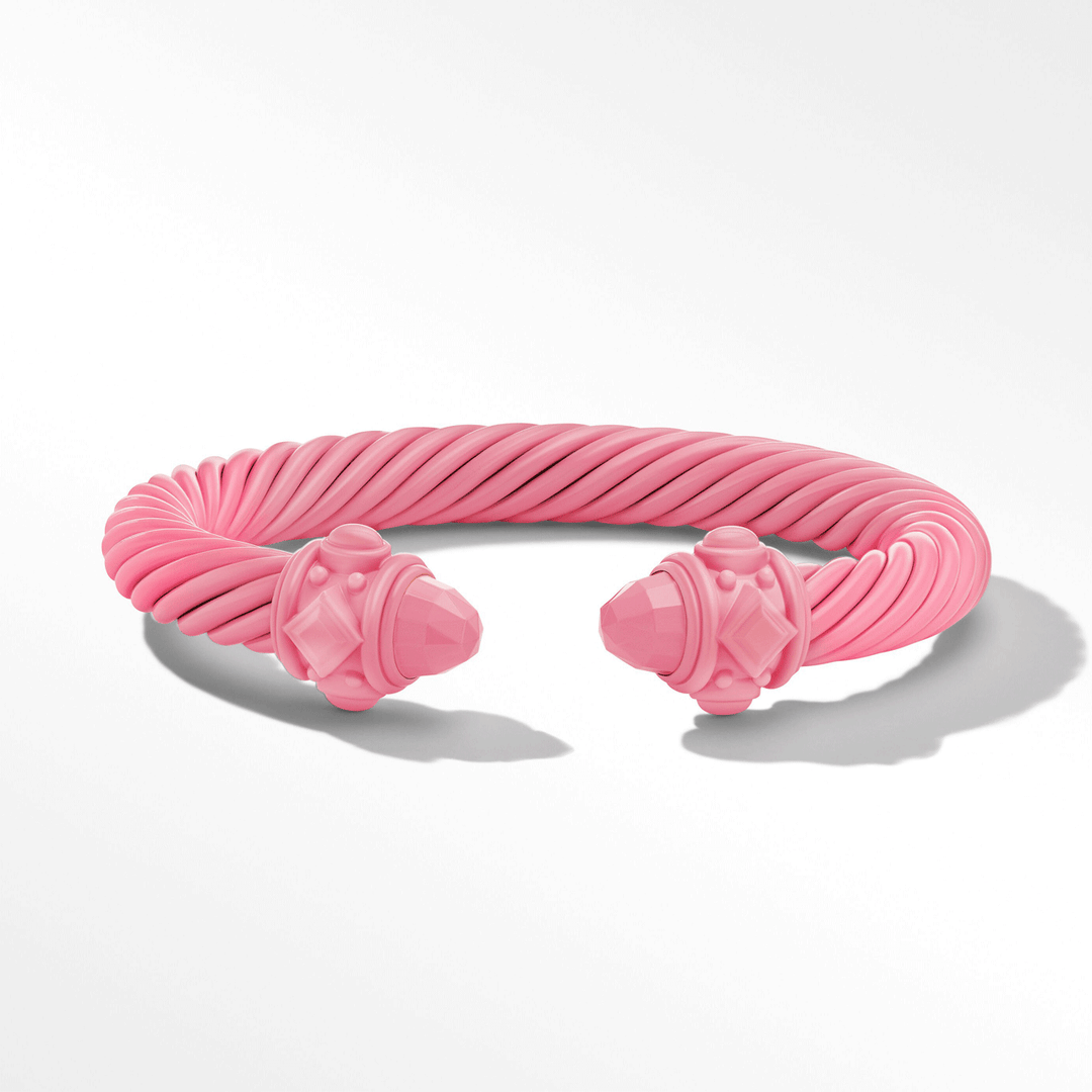 David Yurman Renaissance Bracelet in Pink Aluminum