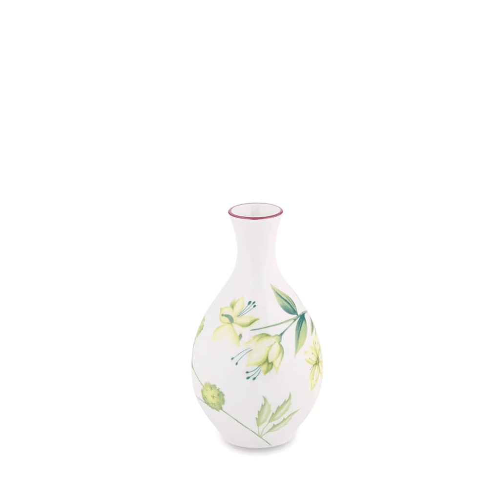 Ginori 1735 Florenza Acanto Bianco Bud Vase 13.5 Inch