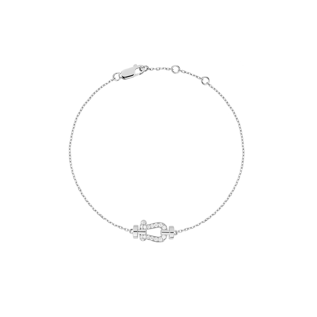 FRED Force 10 18k White Gold and Diamond Chain Bracelet, Exclusively at Hamilton Jewelers