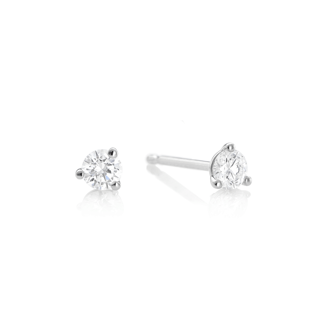 Hamilton Signature Collection Platinum and .75 Total Weight Diamond Studs