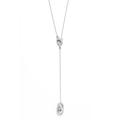 Hamilton 18k Gold Eternity Diamond .95 Total Weight Necklace