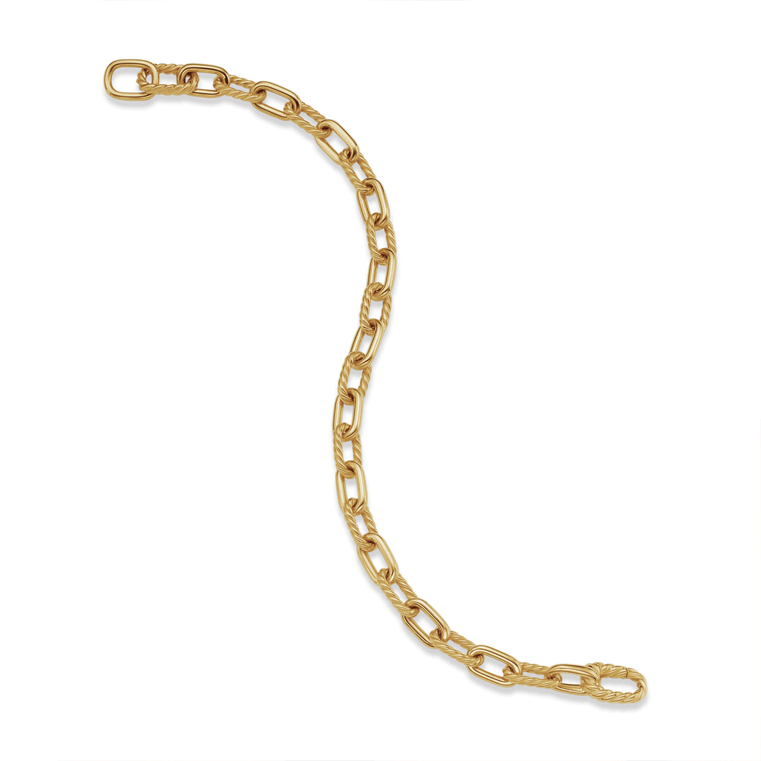 David Yurman Madison Chain Bold Bracelet in 18k Yellow Gold, 6mm