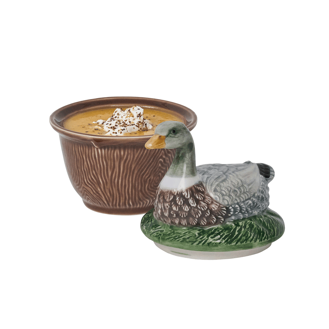 Juliska Forrest Walk Duck Bowl with Lid