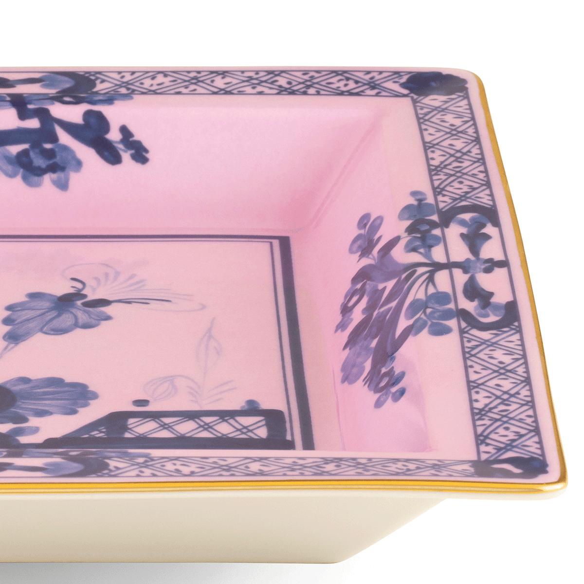 Ginori 1735 Oriente Italiano Azalea Large Change Tray