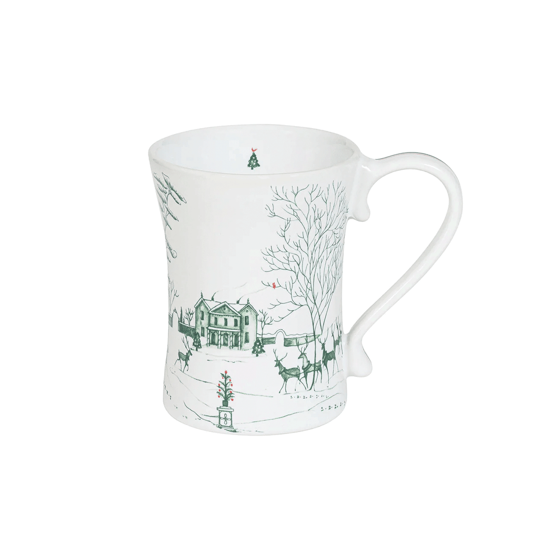 Juliska Country Estate Winter Frolic Mug - Evergreen