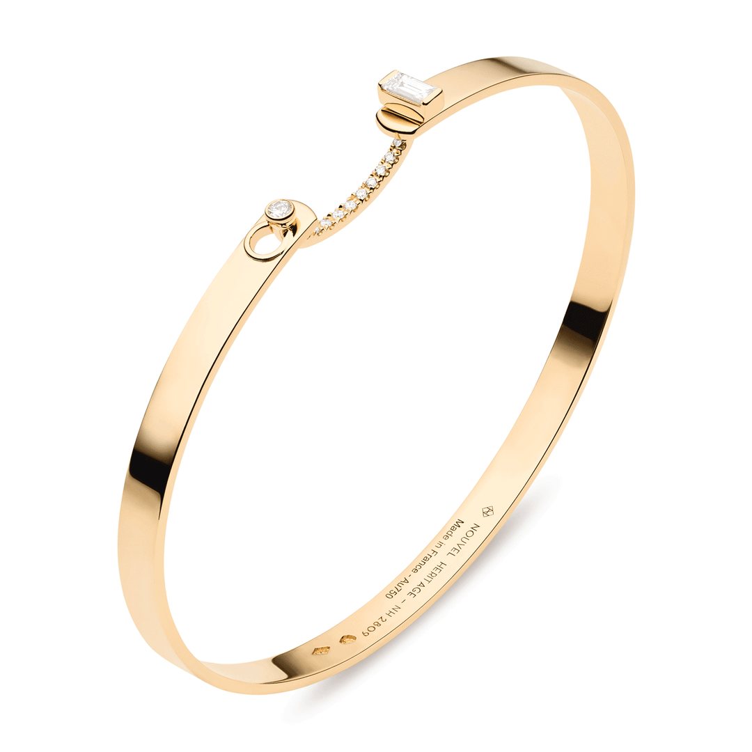 Nouvel Heritage 18k Yellow Gold Dinner Date Mood Bracelet