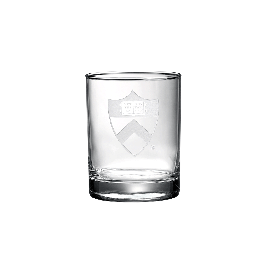 Princeton University Double Old Fashion Glass Set