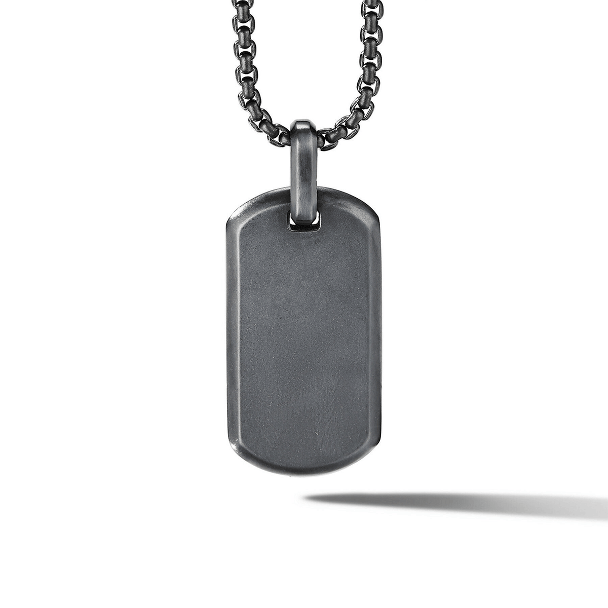 David Yurman Chevron Tag Black Titanium, 35mm